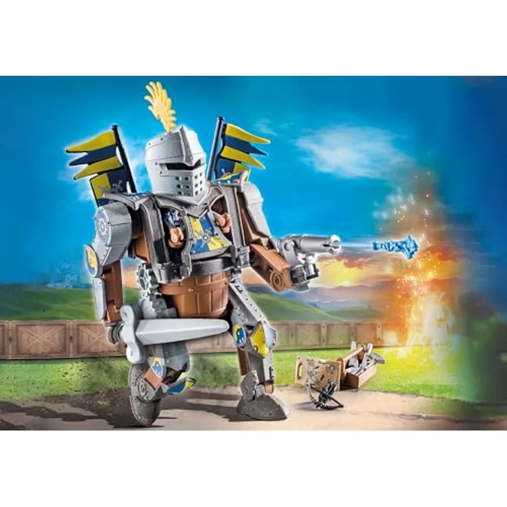 PLAYMOBIL Kampfroboter 71300, Playmobil Novelmore - ausgeklügelte Erfindung für den Guardian-Wettkampf – Bild 3