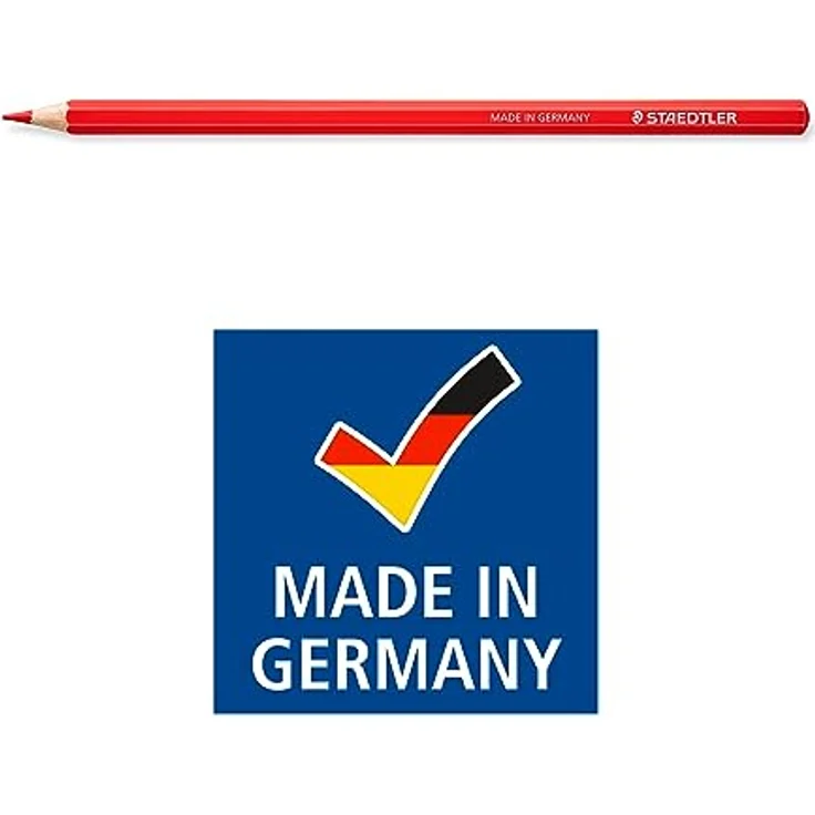 STAEDTLER 146C C12 Buntstifte (klassisches Sechskantformat, weiche Mine, hoch pigmentierte Farben) Kartonetui mit 12 leuchtenden Farben – Bild 5