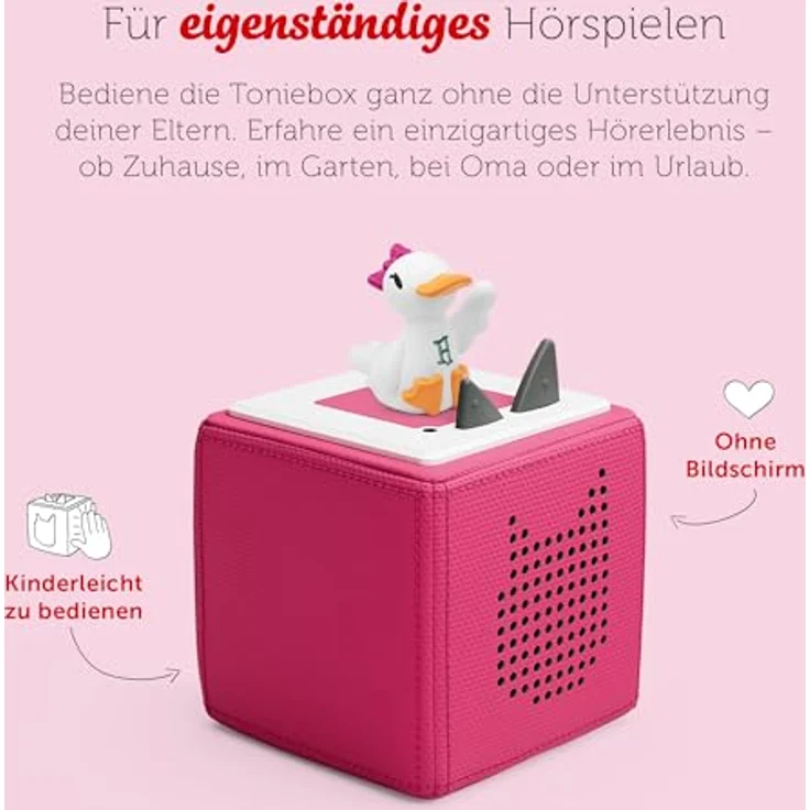 tonies Hörspielfigur Emma, die Ente – Das Beste von herrH, Neue Deutsche Kindermusik, tanzbare Beats & positive Energien - Preisvergleich – Bild 2