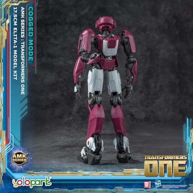 Yolopark Transformers 8 AMK Series Plastic Model Kit Elita-1, 20 cm komplett beweglich Actionfigur – Bild 9