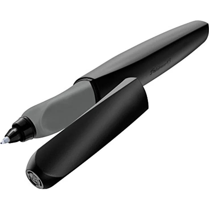 Pelikan 946962 Tintenroller Twist in Faltschachtel, universell für Rechts- und Linkshänder, schwarz – Bild 2