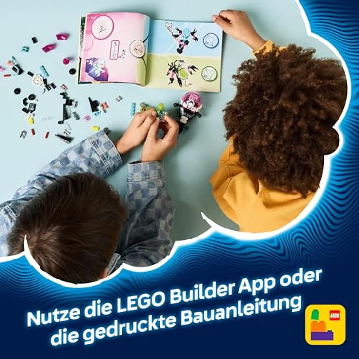 LEGO DREAMZzz 71495 Mateo vs. Cyberhirn-Mech, 2-in-1 Bausatz mit Shooter und Mega-Glibber-Kanone, Mehrfarbig, 368 Teile – Bild 6