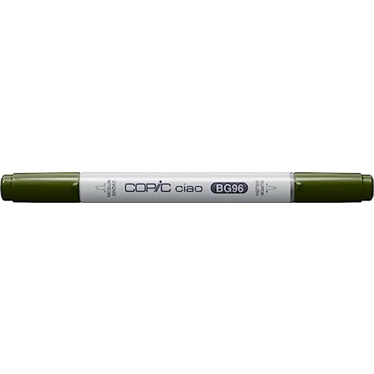 Copic COPIC Ciao Marker Typ BG - 96, vielseitiger Layoutmarker mit dualem Spitzensystem, mittelbreite und Brush-Spitze – Bild 1
