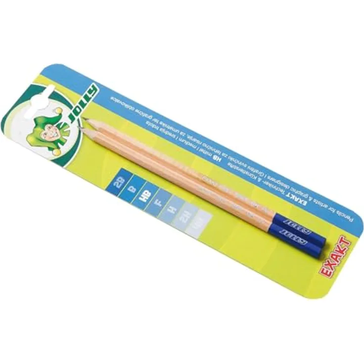 JOLLY EXAKT Graphitstift | für exaktes Schreiben | HB | 2 Stück