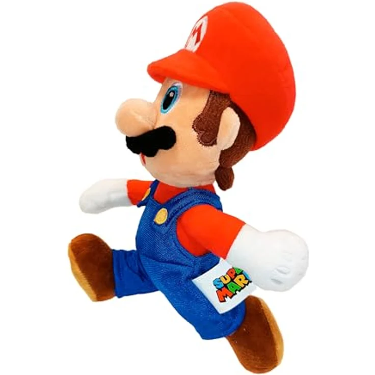 Simba Super Mario Poseable, 25cm Plüschfigur mit beweglichen Armen und Beinen, für Kinder ab 3 Jahren – Bild 5