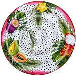 Bestway Inflatable Ride On Fruits 43720, aufblasbare Insel für 2 Personen mit bunten tropischen Grafiken, 1.88m