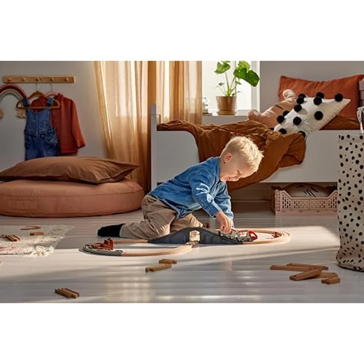 BRIO® Spielzeug-Zug Holzzug BRIO Reisezug Starter Set A, FSC® - schützt Wald - weltweit – Bild 3