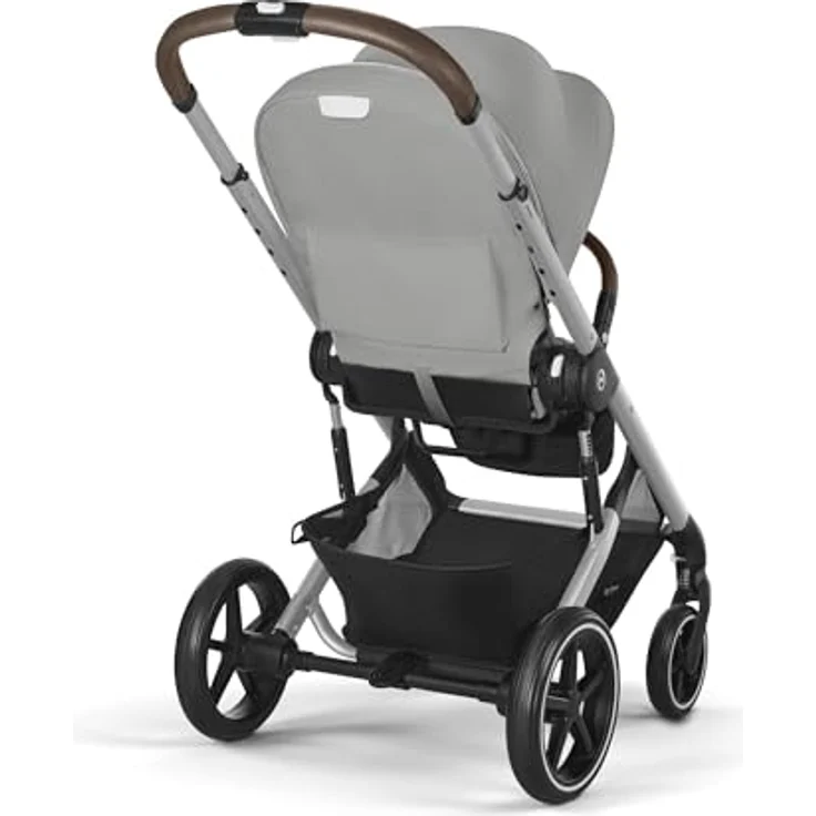 Cybex Kinder-Buggy Balios S Lux Kinderwagen - Kollektion 2025, urbane Lösung mit verbesserte Allrad-Federung, XXL Sonnenverdeck, 10 kg Einkaufskorb, pannensichere Räder - schickes Design - blau – Bild 3