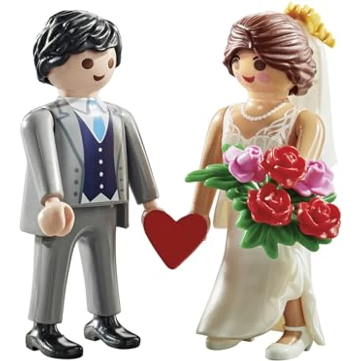 Playmobil® Konstruktions-Spielset Hochzeitspaar (71507), Duo Pack, (11 St), Made in Europe – Bild 3