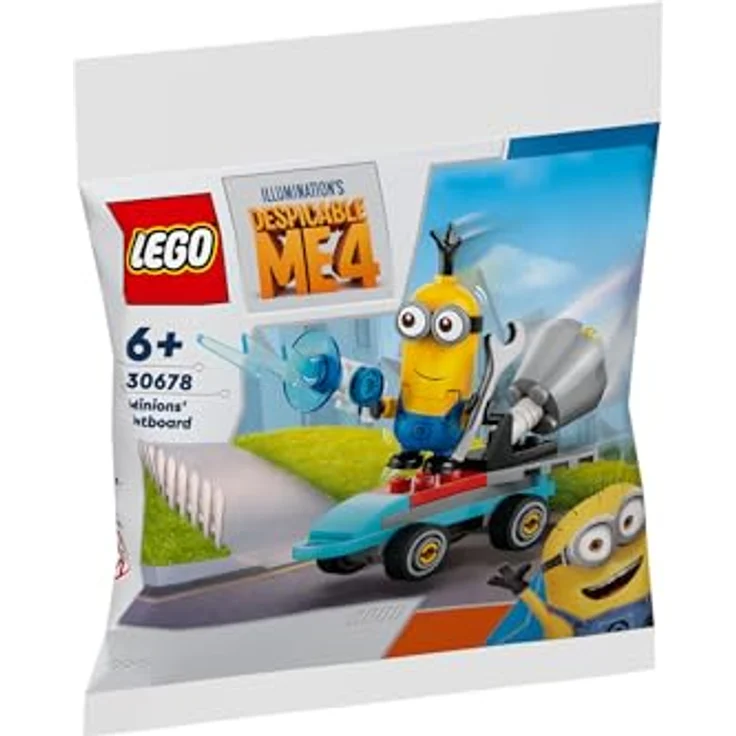 LEGO Minions Jetboard 30678 Polybag, Klemmbausteine für Minions-Fans ab 6 Jahren, 48 Teile – Bild 2
