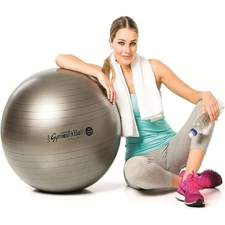 PEZZI ORIGINAL Gymnastik Ball Maxafe 65 cm grau *NEU*