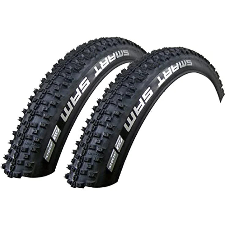 Schwalbe 2X Smart Sam 54-559, Faltreifen 26x2.10 für Kinderfahrräder, leicht und robust – Bild 1