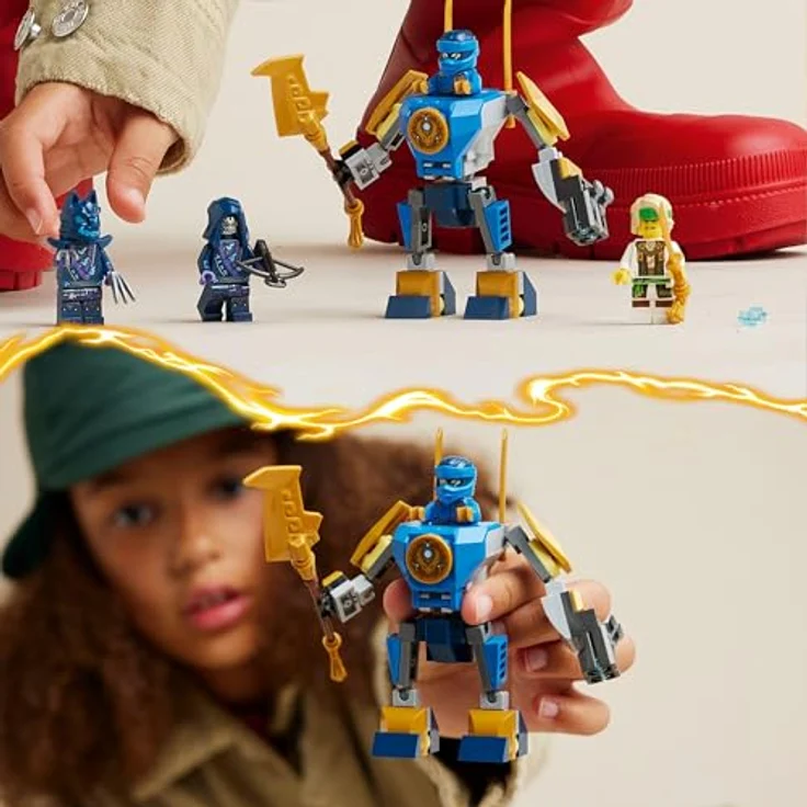 LEGO® Konstruktionsspielsteine Jays Battle Mech (71805), LEGO Ninjago, (78 St), Made in Europe – Bild 8