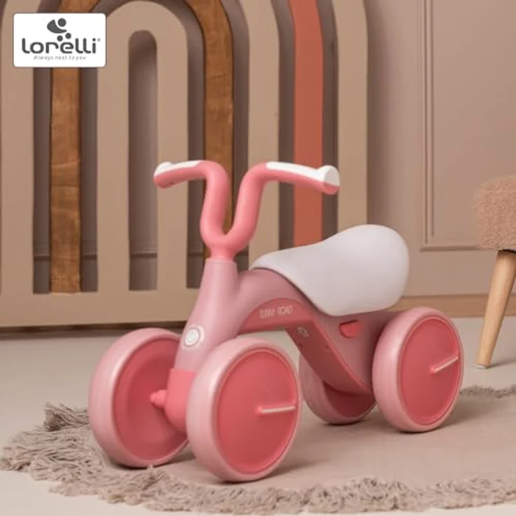 Lorelli Rutschfahrzeug Sunny Road Musik, ergonomischer Rutscher mit Licht und Musik, für Kinder ab 1 Jahr, max. 20 kg, verstellbarer PU-Kunstledersitz, EVA-Reifen, blau – Bild 8