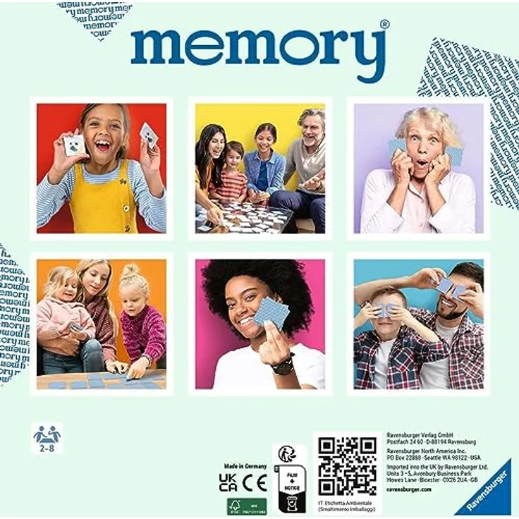 Ravensburger memory® Einhörner - 20924 - der Spieleklassiker für Einhorn-Fans, Merkspiel für 2-8 Spieler ab 3 Jahren – Bild 2