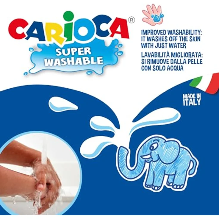 Carioca Jumbo50 Filzstifte abwaschbar – Bild 4