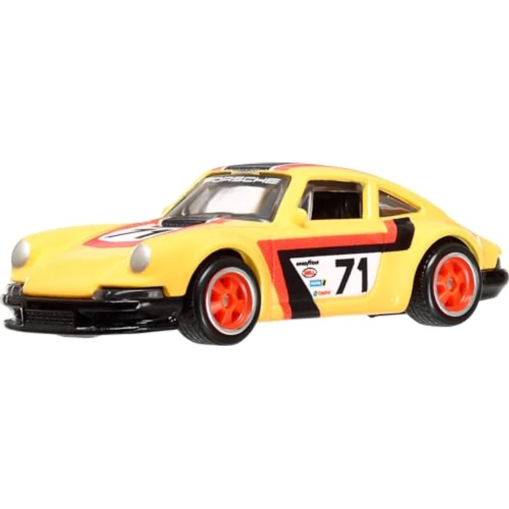 Hot Wheels 71 Porsche 911 HKC80, 1:64 Die-Cast Spielzeug-Rennwagen aus der Car Culture Circuit Legends Kollektion – Bild 1