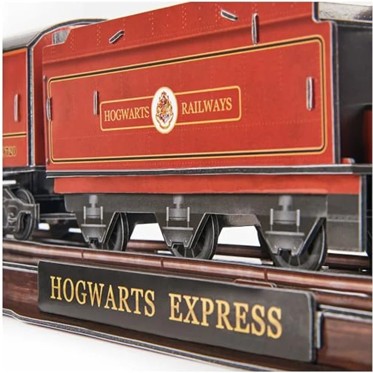 Spin Master 3D-Puzzle 4D Build - Harry Potter - Hogwarts Express, 181 Puzzleteile - hochwertiges Kartonmaterial, detailgetreu, ideales Geschenk für Fans – Bild 11