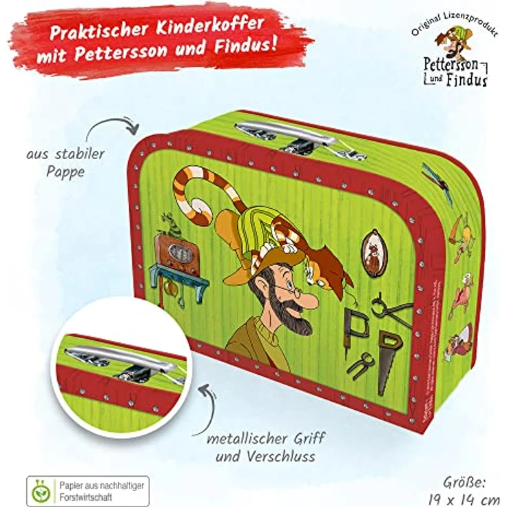 Trötsch Verlag Kinderkoffer Pettersson und Findus klein – Bild 3