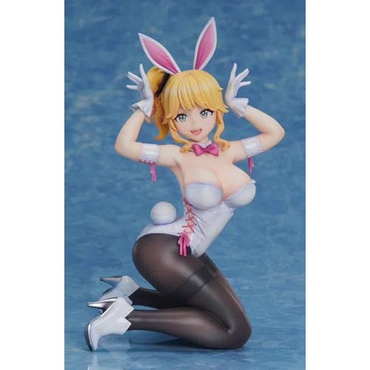 FREEing Dolphin Wave: Kiri Izumi (White Bunny Ver.) 1:6 PVC Figur, ca. 20 cm hoch mit Schmetterlings-Haar-Accessoire und geschnürtem Hasenanzug – Bild 2