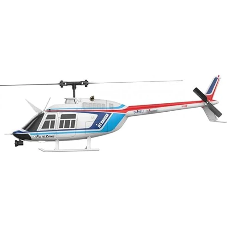 PICHLER RC-Helikopter JET RANGER Bell 206 Hubschrauber RTF, ideal für Anfänger, LED-Beleuchtung, 6-Achsen Flugstabilisierung – Bild 2