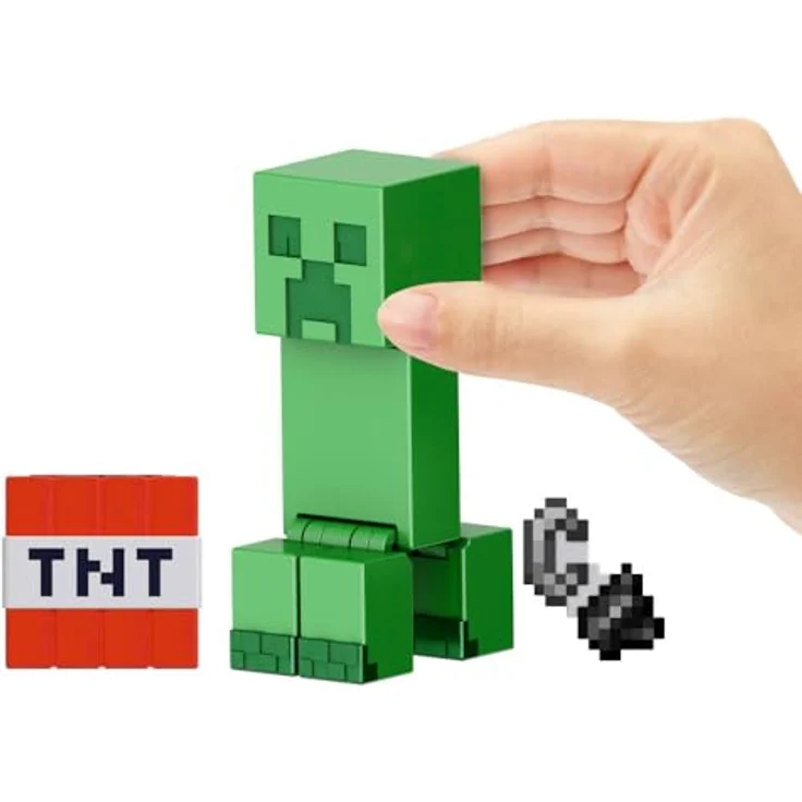 Mattel Minecraft - Biome Builders - 8.25 cm Actionfigur mit beweglichen Gelenken und Zubehör, verschiedene Designs erhältlich – Bild 3