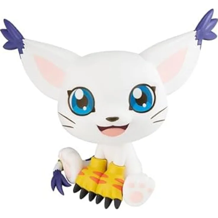 MegaHouse Lookup Tailmon Digimon Adventure MH845871, Handgefertigte Sammelfigur aus PVC, Mehrfarbig, inkl. Basisständer, ideal für Anime-Fans