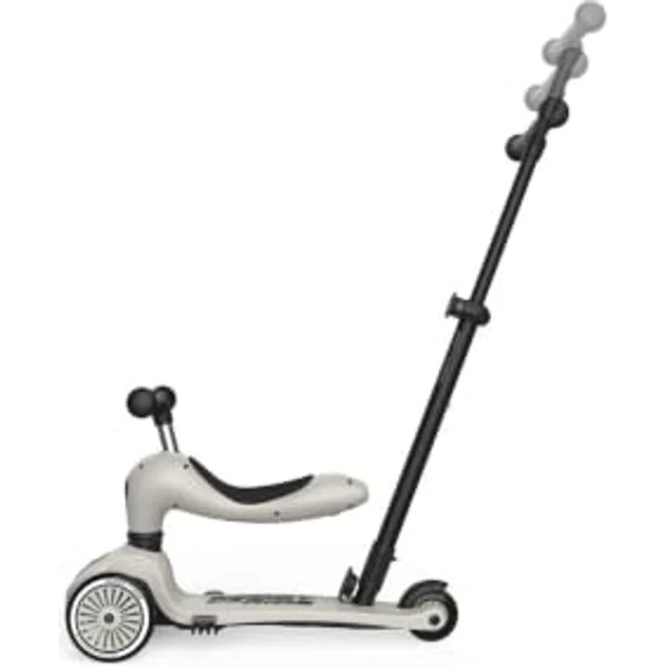 Scoot and Ride Highwaykick 1, 2in1 Laufrad und Scooter mit Schiebegriff, Miffy Kollektion, weiß – Bild 8