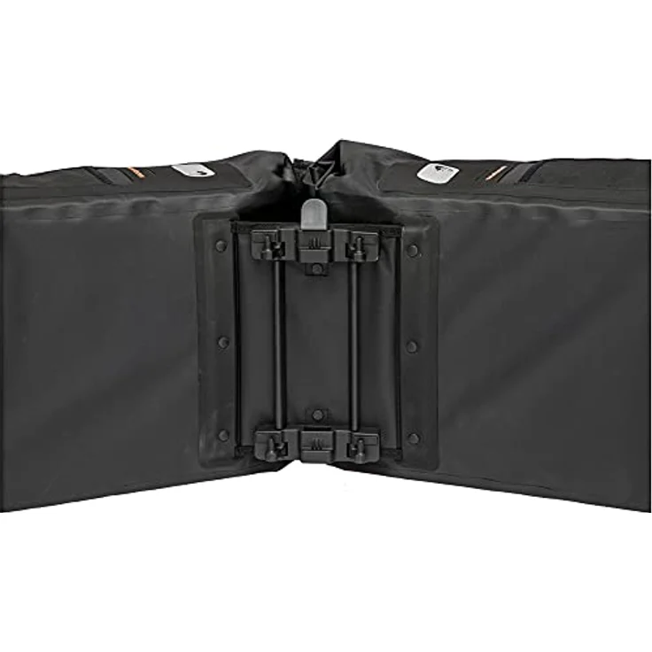 New Looxs Unisex-Adult Varo Double Racktime Doppelte Fahrradtasche, Black, 40 Liter – Bild 1