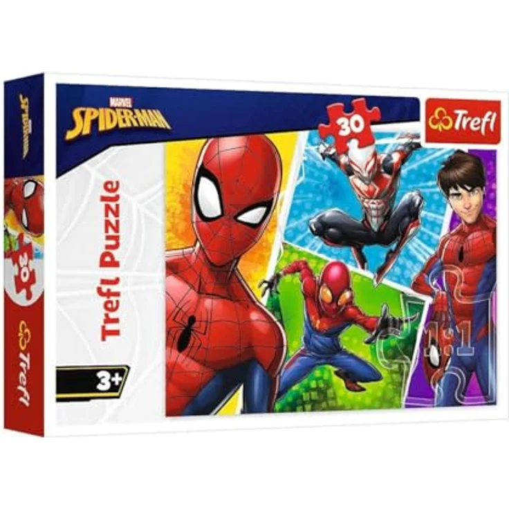 Trefl 18242 , Puzzle, Spiderman und Miguel, Disney Marvel Spiderman, 30 Teile, für Kinder ab 3 Jahren – Bild 2