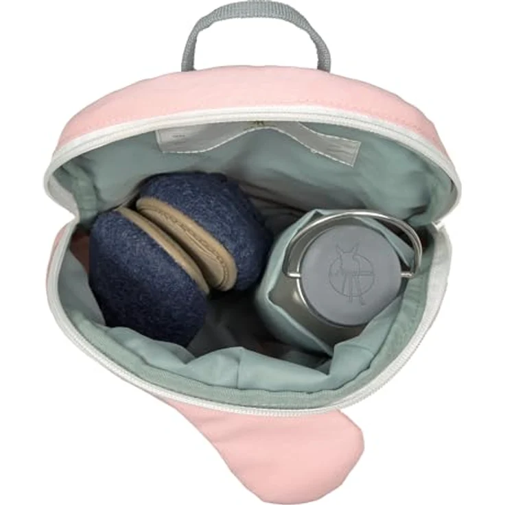 LÄSSIG Kleiner Kinderrucksack für Kita Kindertasche Krippenrucksack mit Brustgurt, 3,5 L/Tiny Backpack Ice Cart – Bild 4