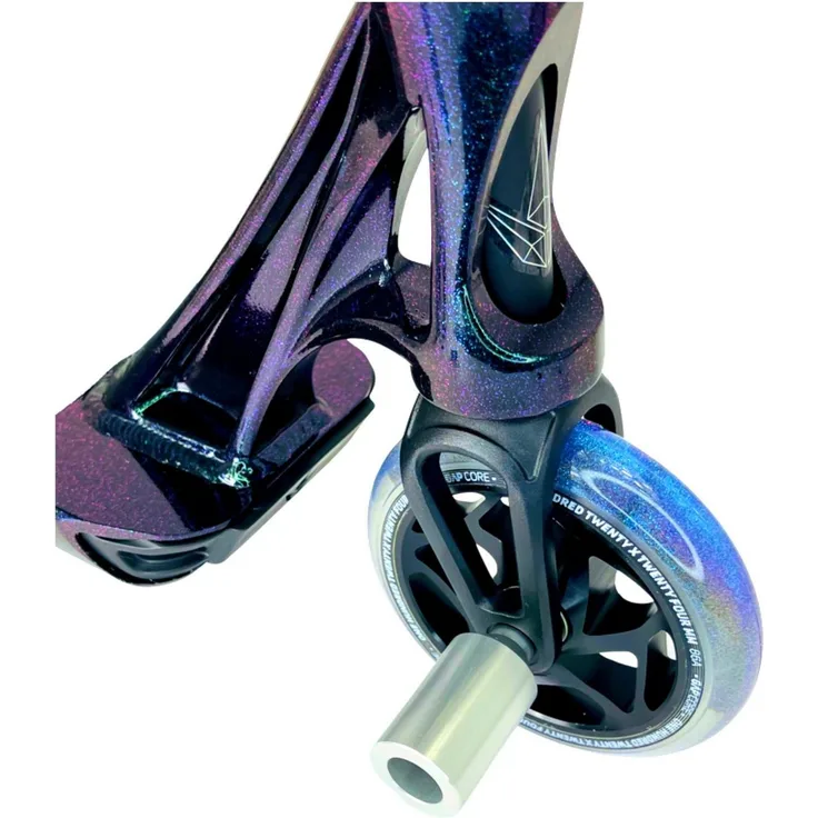 Blunt Stuntscooter Blunt Stunt Scooter Pegs Alu mit Achsen Silber, Aluminium Pegs mit 70 mm und 80 mm Achsen