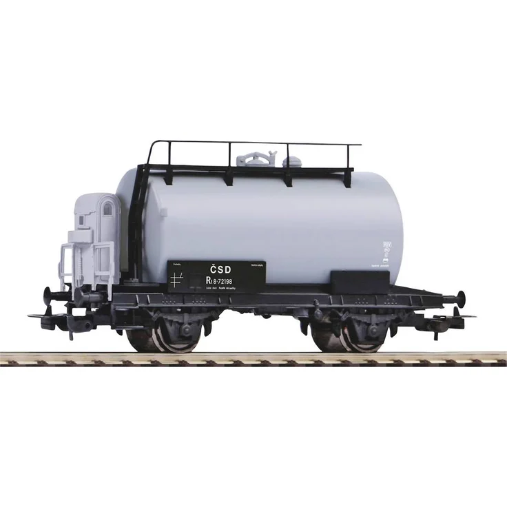 Piko H0 27730 H0 Kesselwagen der ČSD, zweiachsig mit Bremserhaus, Epoche III, detaillierte Ausgestaltung