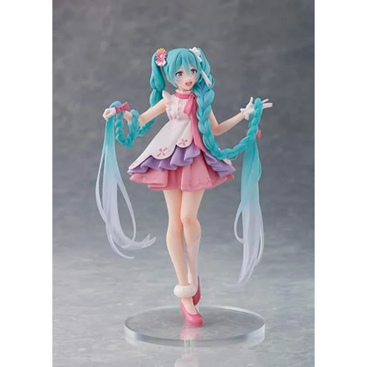 Taito Hatsune Miku PVC Statue Wonderland Rapunzel Ver. 18 cm, Sammelfigur mit Standfuß, offizielles Lizenzprodukt – Bild 5