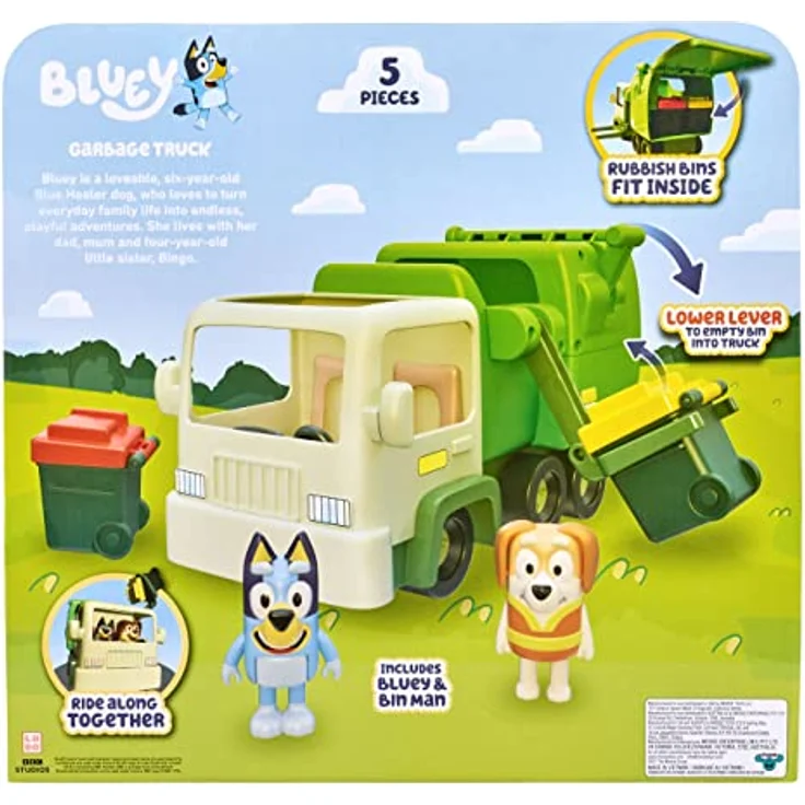 Bluey - Blueys Garbage Truck - (90123) – Bild 2