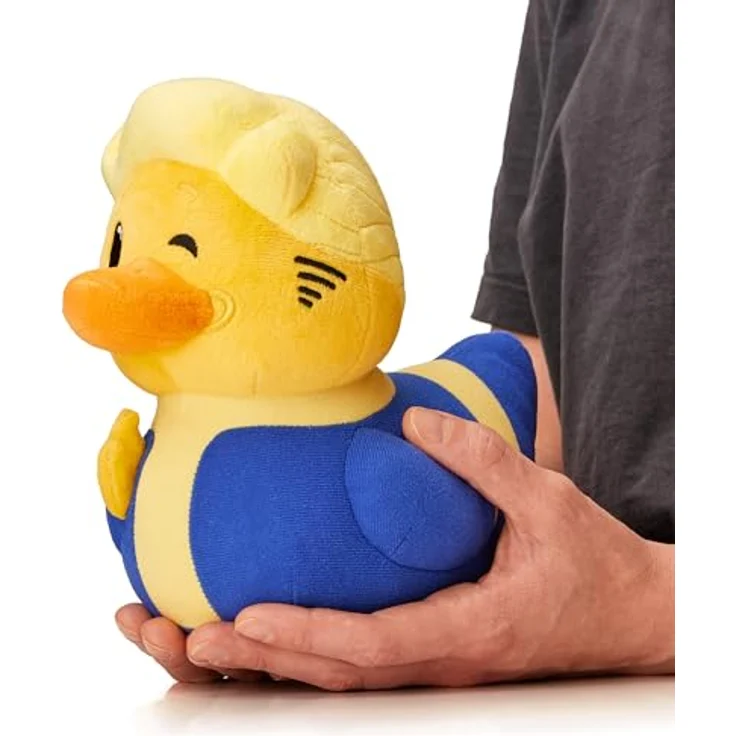 TUBBZ Fallout Vault Boy Cosplay-Gummiente, weiches Plüsch-Sammelspielzeug in Mini-Badewanne, 5 cm – Bild 1