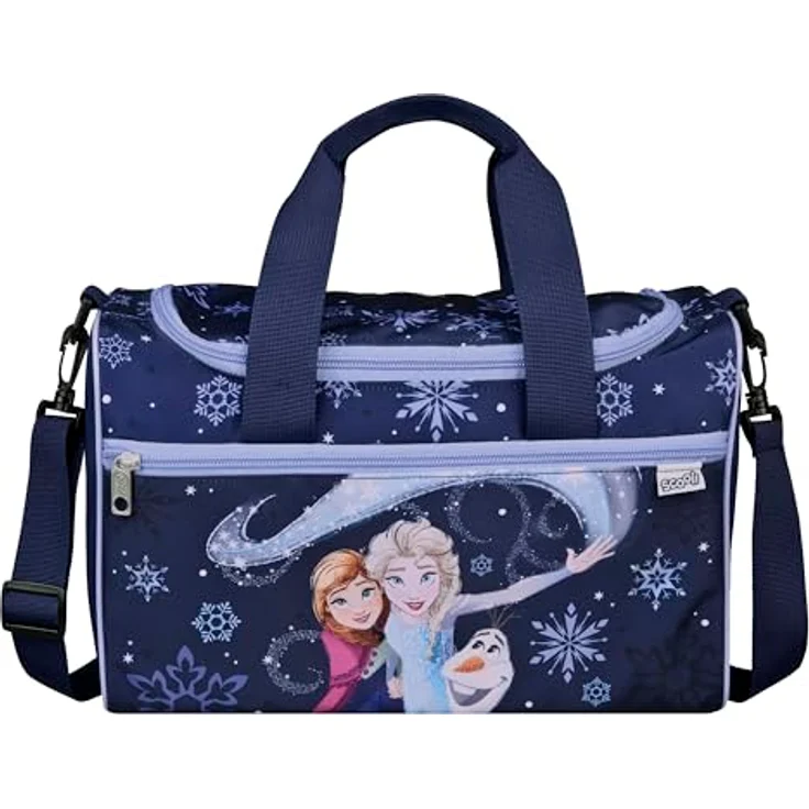 Scooli Sporttasche 35 cm, Kindersporttasche aus 100% Polyester, blau – Bild 1