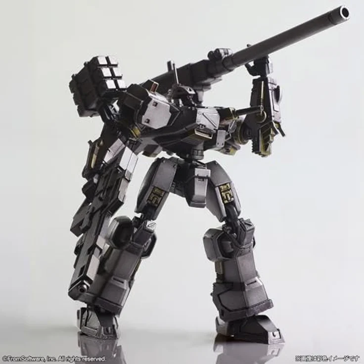 SquareEnix Armored Core Structure Arts Plastic Model Kits 4er-Pack Series 1, 4 detailreiche Mecha-Bausätze mit Artikulationspunkten und austauschbaren Teilen, 9-11 cm groß – Bild 5