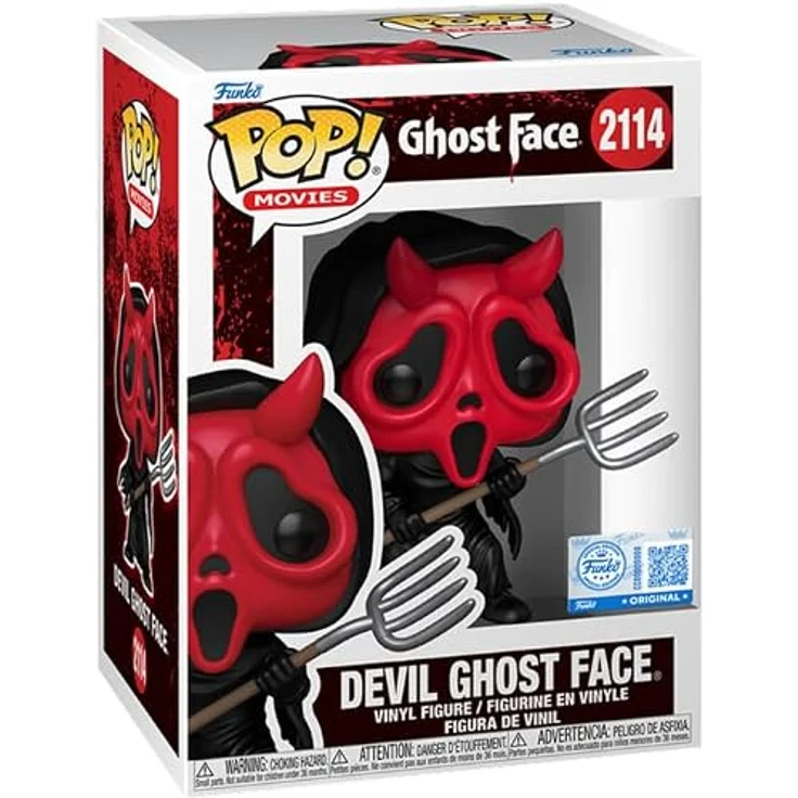 Funko Scream Figur, Ghost Face Teufels-Variante, Vinyl Sammelfigur in Geschenkbox – Bild 3