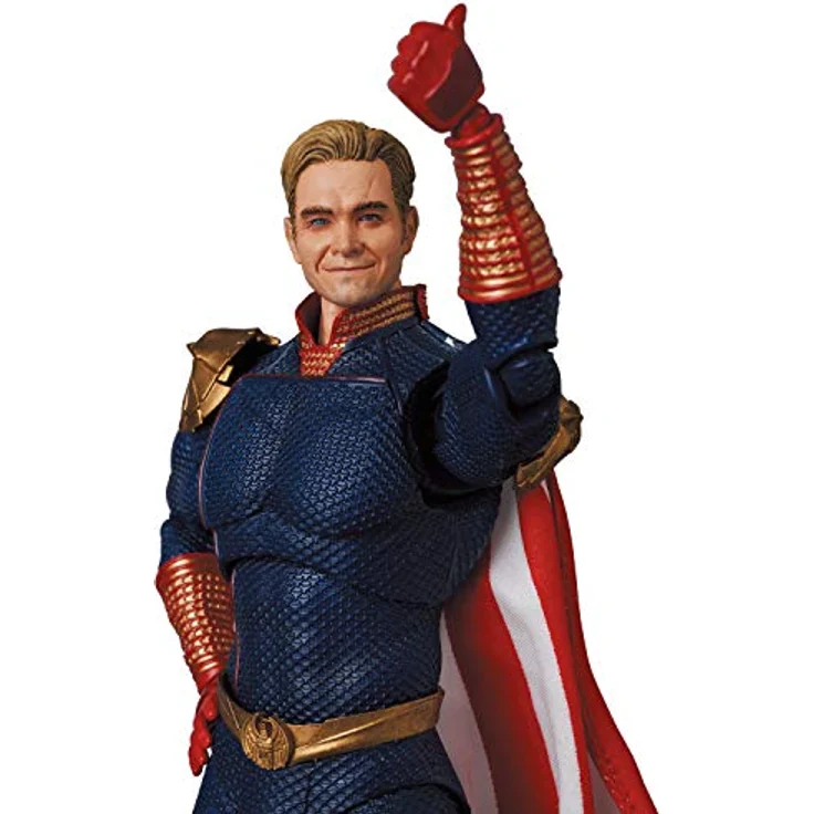 Medicom The Boys MAF EX Homelander Figur, 16 cm bewegliche Sammelfigur aus hochwertigen Materialien – Bild 3