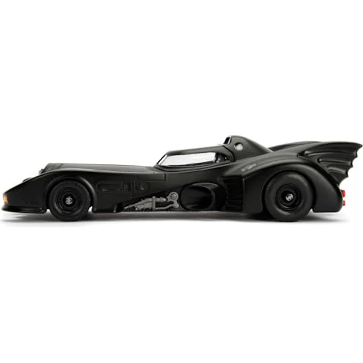 JADA Spielzeug-Auto Batman 1989 Batmobil, mit öffnendem Dach und Die-Cast Batman Figur – Bild 4