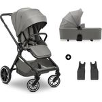 Hauck Kombi-Kinderwagen Move N Care Set - Dark Grey inkl. Gratis Mobilitätsgarantie