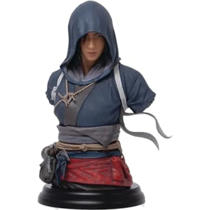 Purearts Assassin’s Creed Shadows Naoe Büste, 1:4 Maßstab, 19 cm, detailgetreue PVC/ABS Skulptur