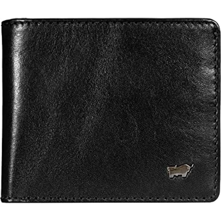 BRAUN BÜFFEL Herren RFID Geldbörse aus echtem Leder Country - Portemonnaie - 7 Kartenfächer - Schwarz - Preisvergleich