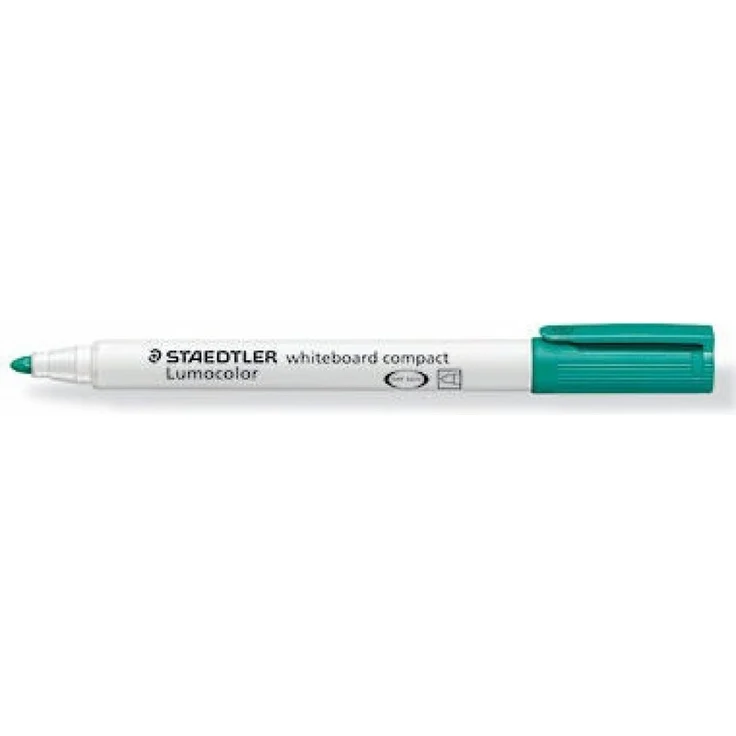 STAEDTLER Lumocolor 341, Whiteboard Marker mit 1-2 mm Strichstärke, trocken abwischbar, blockierte Spitze, clipbar, air-safe – Bild 1