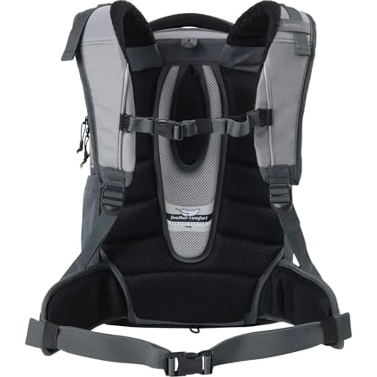 Nitro Superhero Schulrucksack, Rucksack mit abnehmbarem Hüftgurt, robustem Bodenplatte und Thermotasche, schwarz – Bild 4