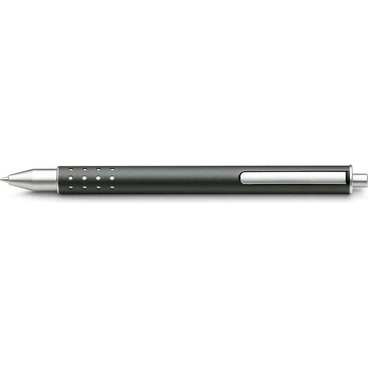 Lamy Swift, Kappenloser Tintenroller mit versenkbarem Clip, grau