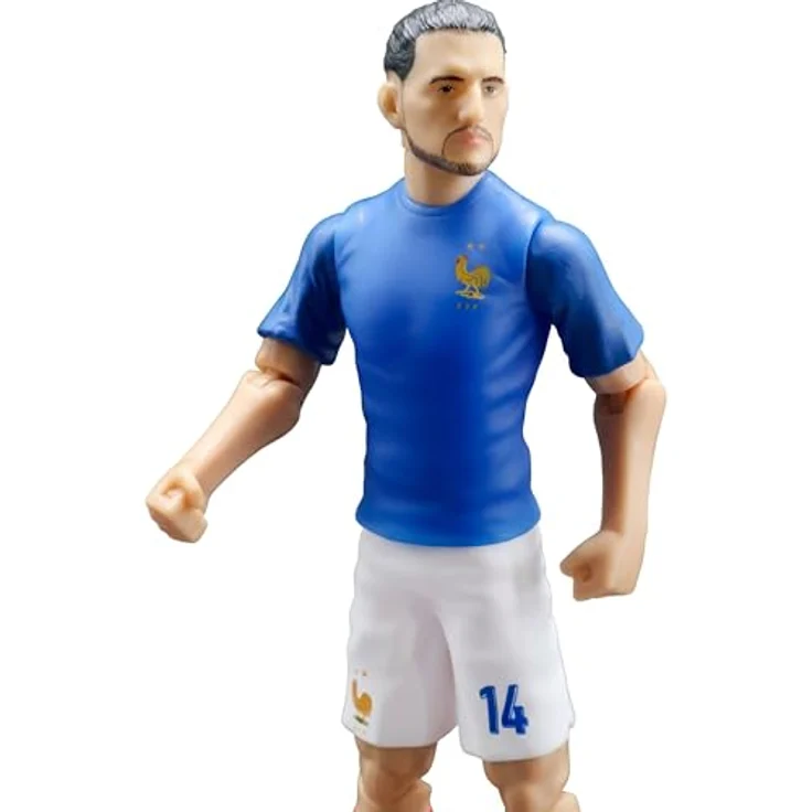 Banbotoys Frankreich Adrien Rabiot Actionfigur, 20 cm, detailgetreue Sammelfigur – Bild 9