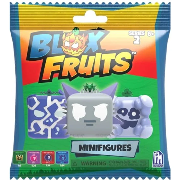 PhatMojo Blox Fruits Mini Figuren Collectible Blind Box Serie 2, actionreiche Sammelfiguren mit DLC-Code, ca. 20 cm, hochwertiges Material – Bild 1