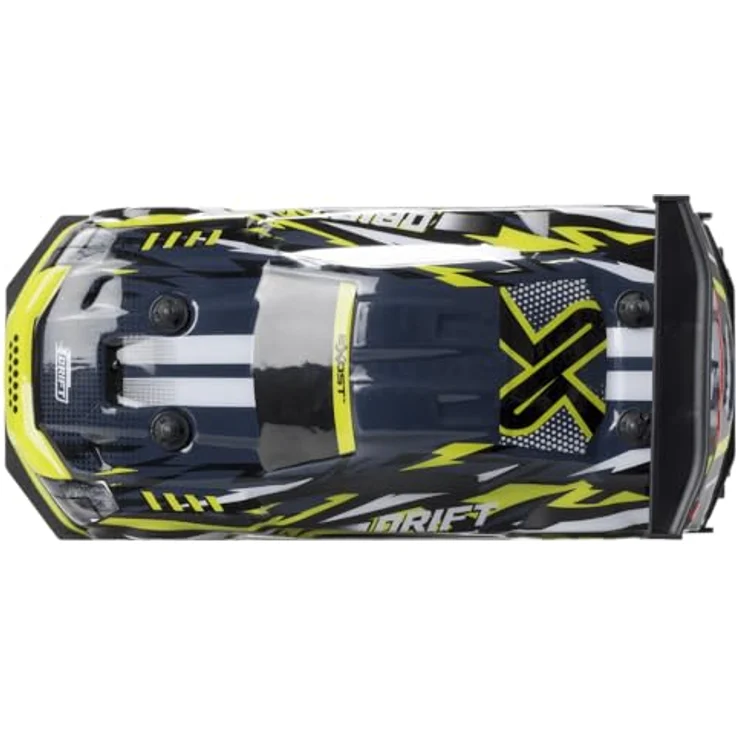Silverlit Exost Drift Racer, ferngesteuertes Rennauto mit Allradantrieb, LED-Lichtern und wiederaufladbarem Akku, schwarz – Bild 5